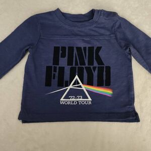 Pink Floyd Dark Side Of The Moon Long Sleeve Tshirt With Graphics Size 6-9 Month